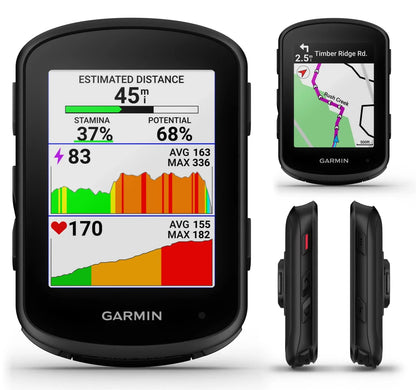 Garmin Edge 840 Solar GPS Cycling Computer, Touchscreen, Button Controls, Advanced Navigation with E-Bank Bundle