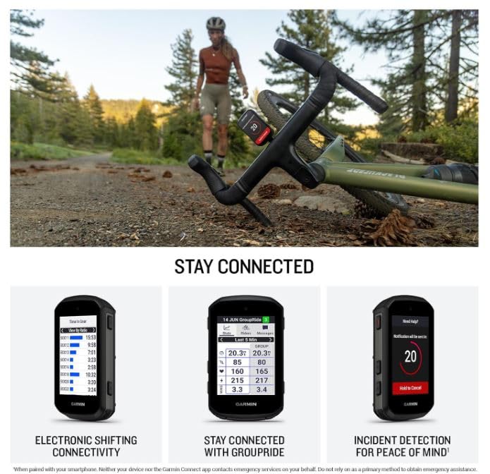 Garmin Edge 850 Compact GPS Cycling Computer, 2.7" Color Touchscreen Display, Bike-Specific Mapping, Advanced Training & Performance Insights + Blue Silicone Case w/ Wearable4U PowerBank Bundle